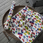 Caribbean Islands Flags Wrapping Paper - Irie Blues Boutique