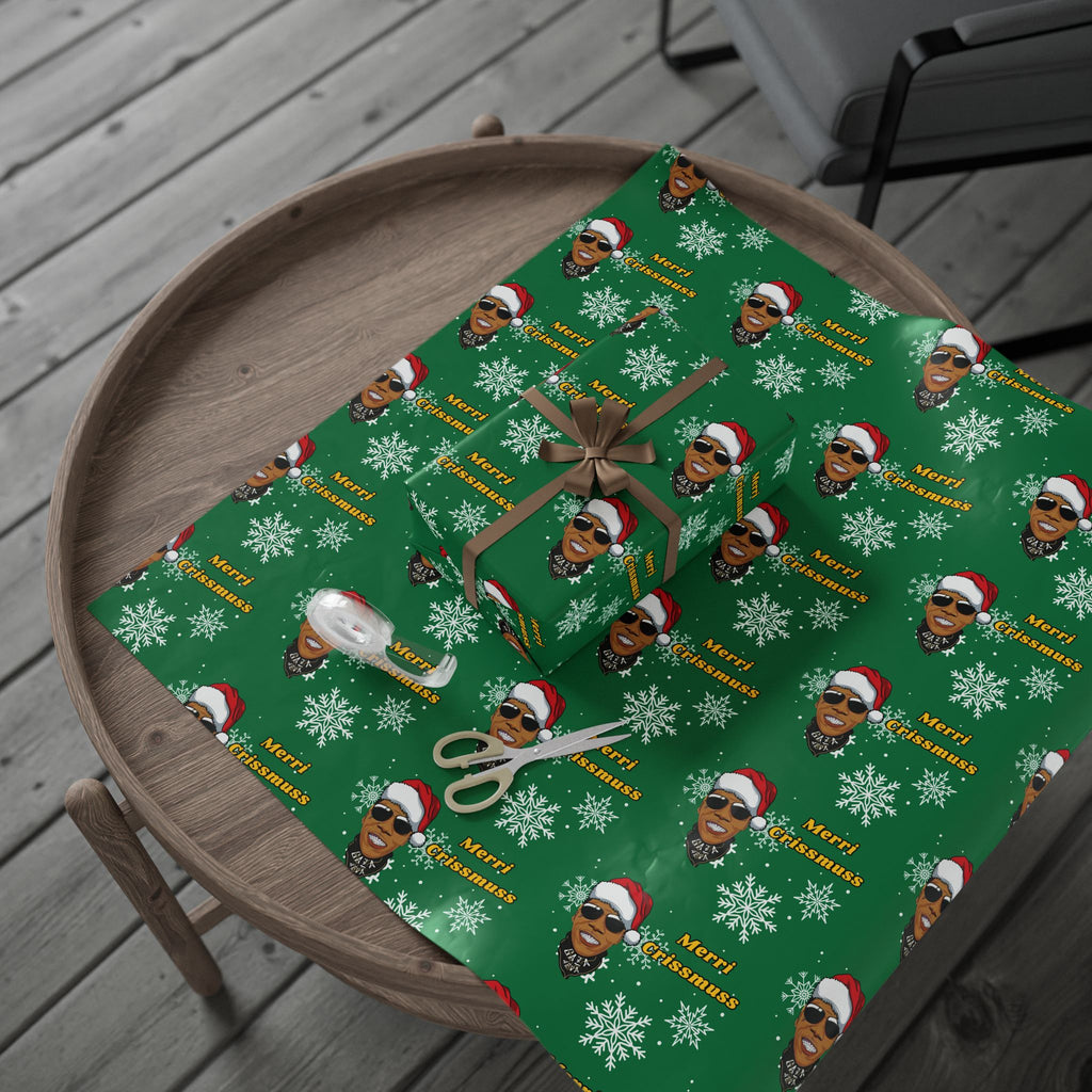 Vybz Kartel Christmas Gift Wrap - Irie Blues Boutique