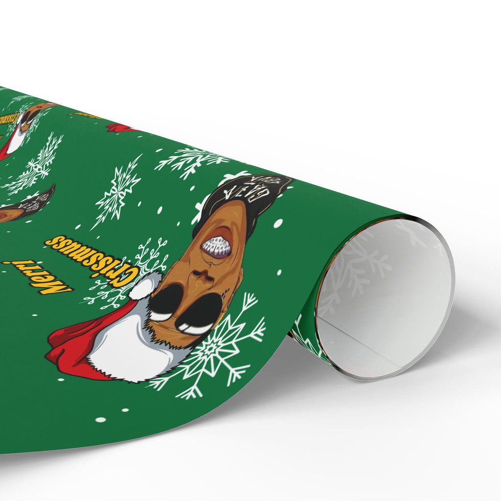 Vybz Kartel Christmas Gift Wrap - Irie Blues Boutique