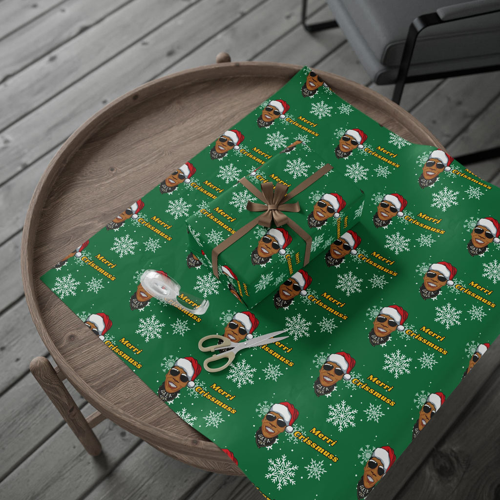 Vybz Kartel Christmas Gift Wrap - Irie Blues Boutique