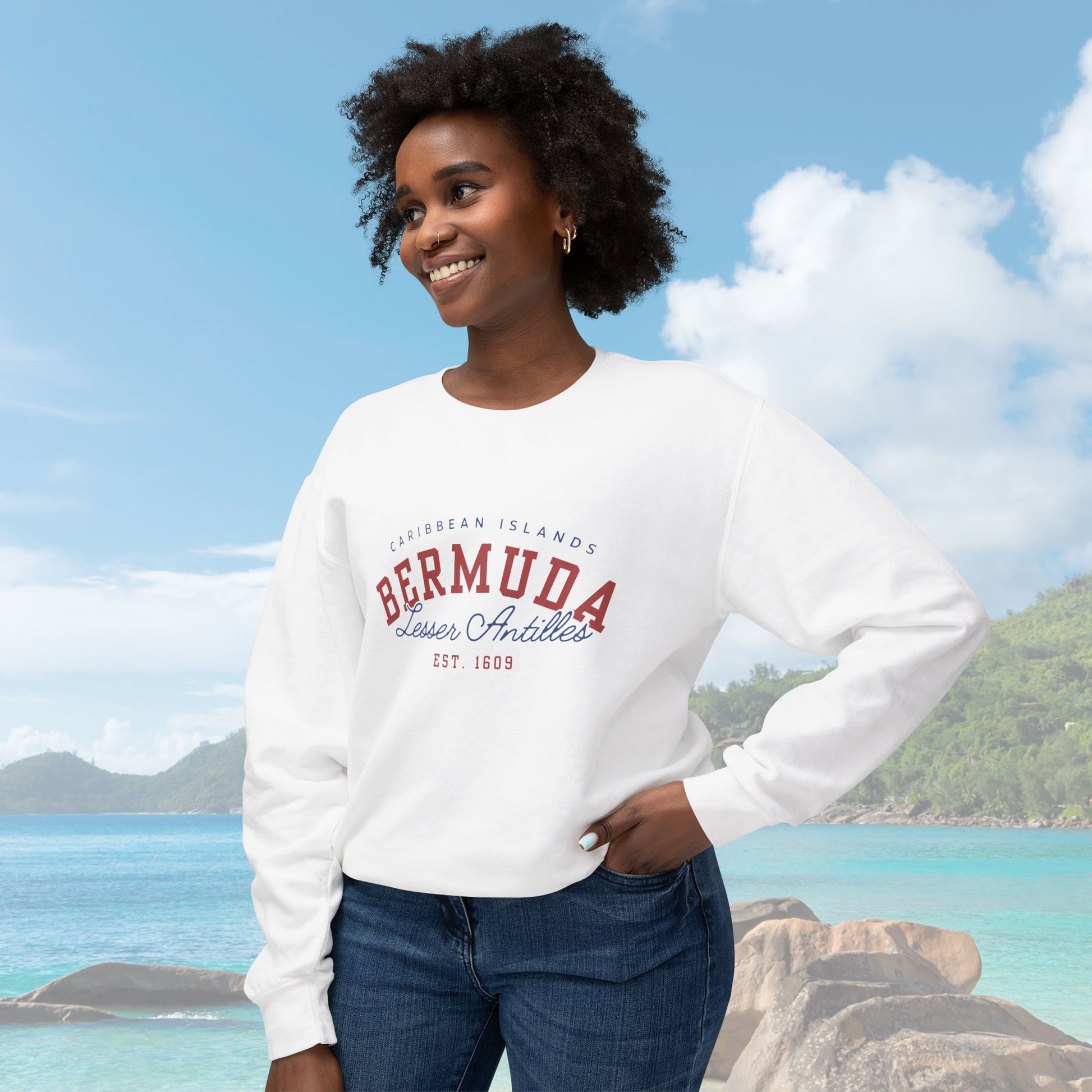 Bermuda Vintage Sweatshirt - Irie Blues Boutique