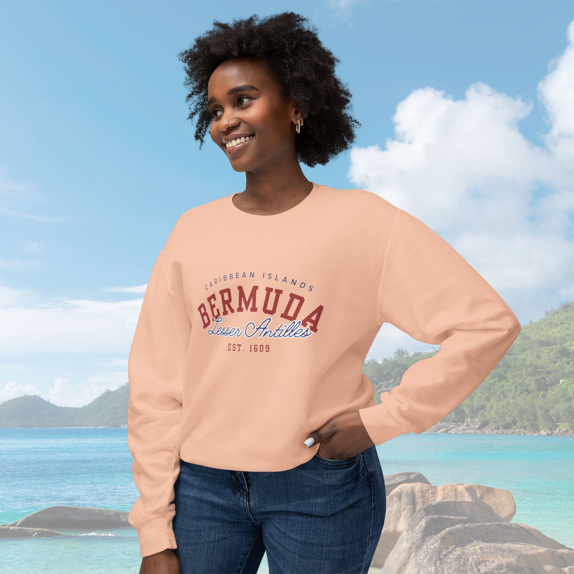 Bermuda Vintage Sweatshirt - Irie Blues Boutique