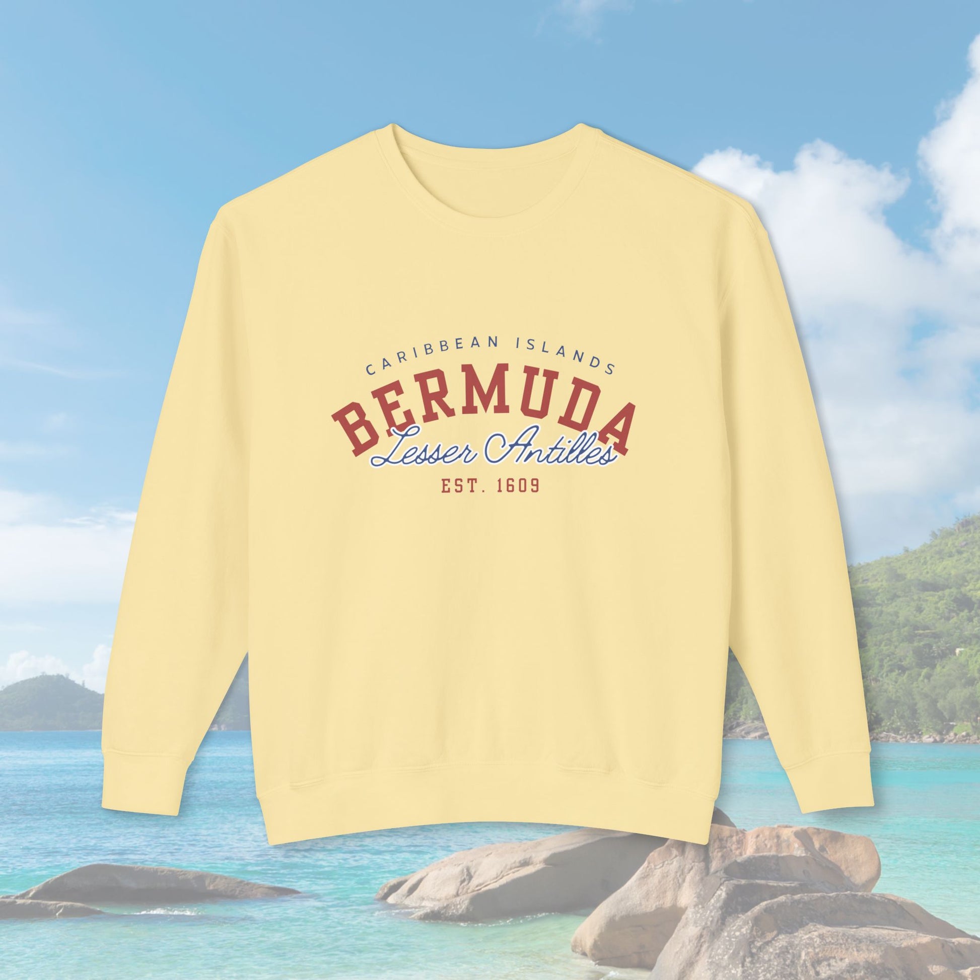 Bermuda Vintage Sweatshirt - Irie Blues Boutique