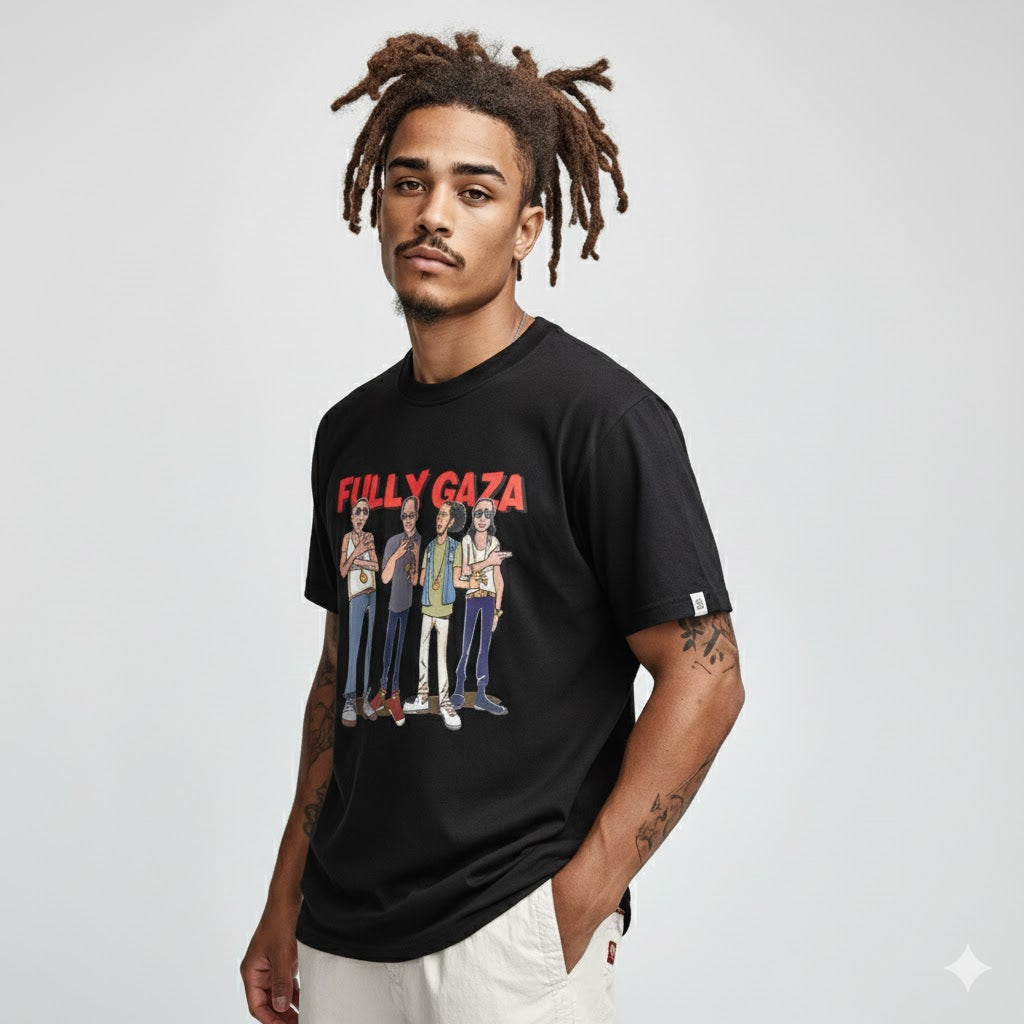 Fully Gaza T-Shirt - Irie Blues Boutique