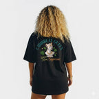 Caribbean Queen Back Print Graphic Tee - Irie Blues Boutique