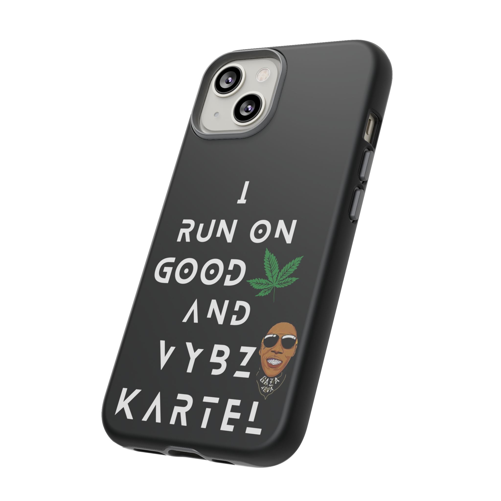 Vybz Kartel & Good Weed Tough Phone Case - Irie Blues Boutique
