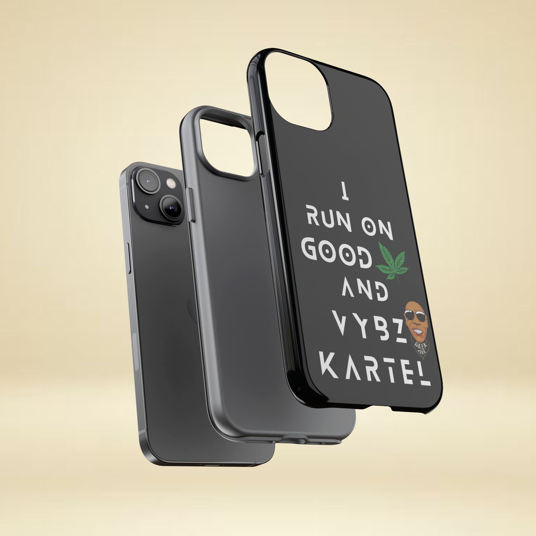 Vybz Kartel & Good Weed Tough Phone Case - Irie Blues Boutique