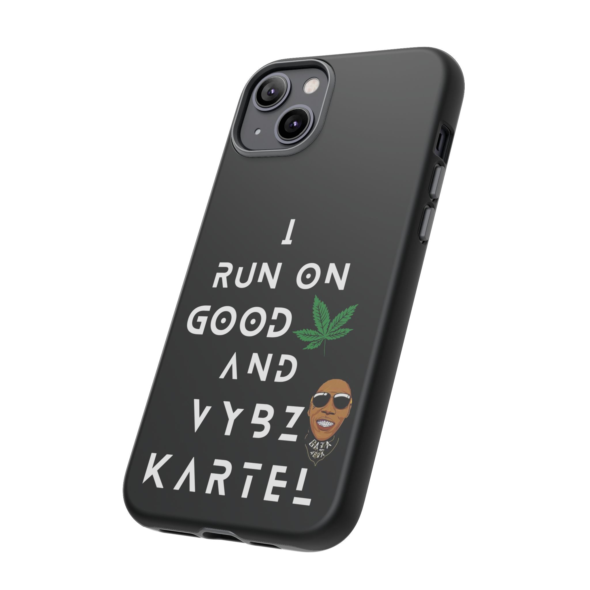 Vybz Kartel & Good Weed Tough Phone Case - Irie Blues Boutique