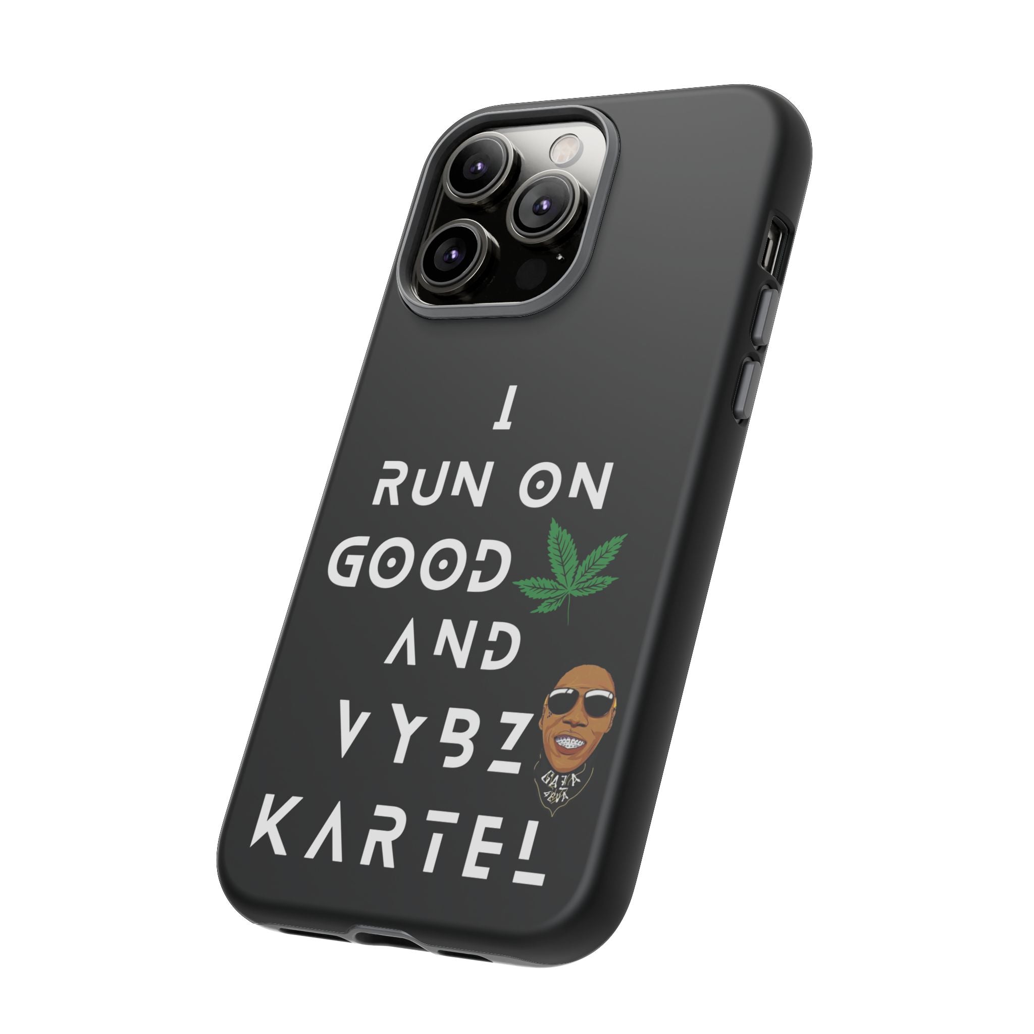 Vybz Kartel & Good Weed Tough Phone Case - Irie Blues Boutique