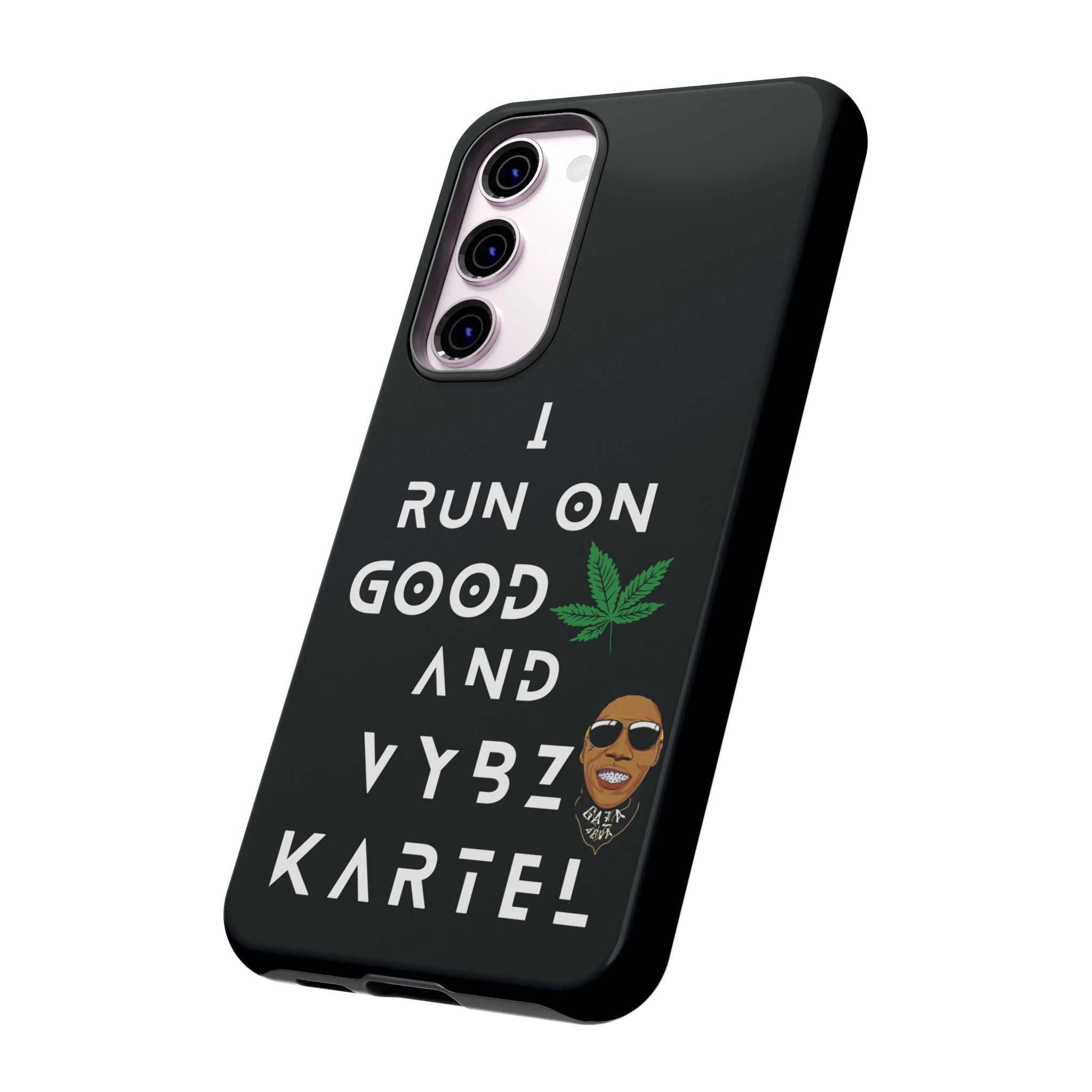 Vybz Kartel & Good Weed Tough Phone Case - Irie Blues Boutique