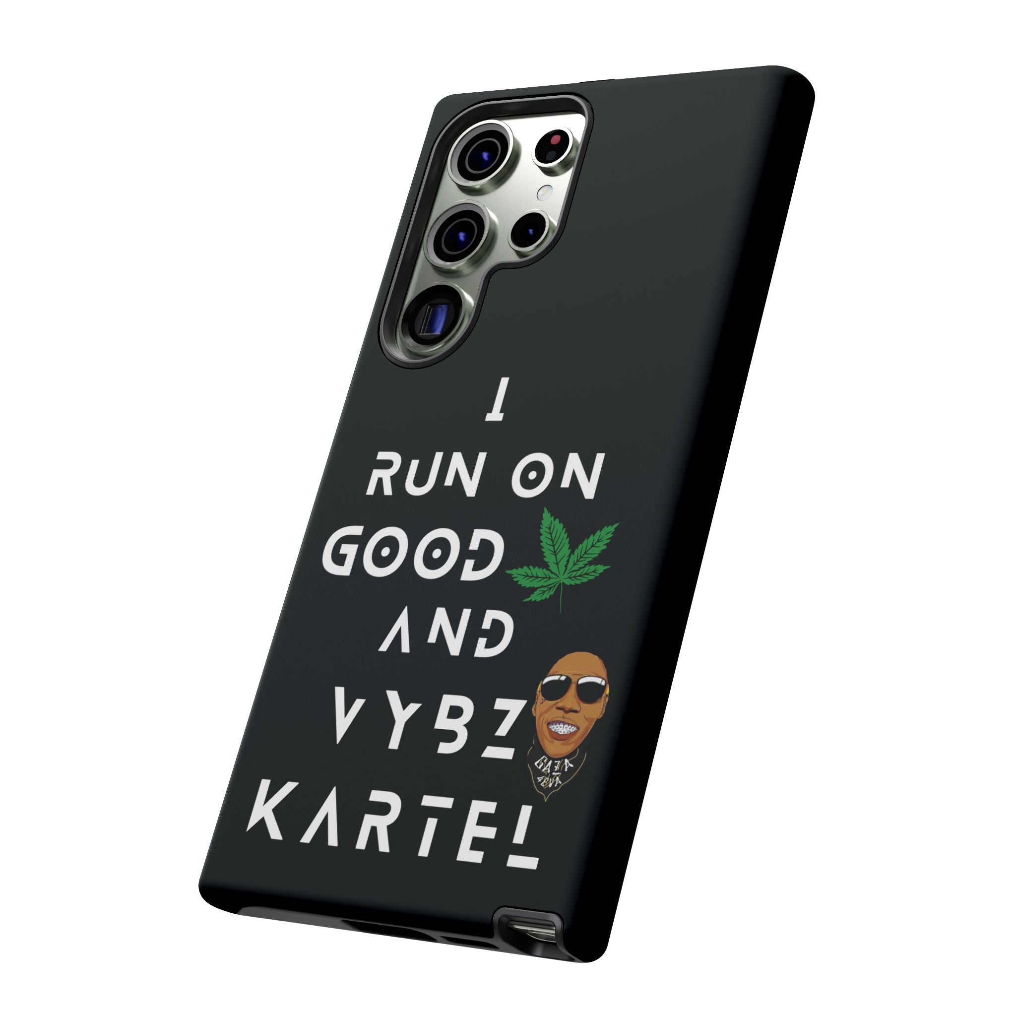 Vybz Kartel & Good Weed Tough Phone Case - Irie Blues Boutique