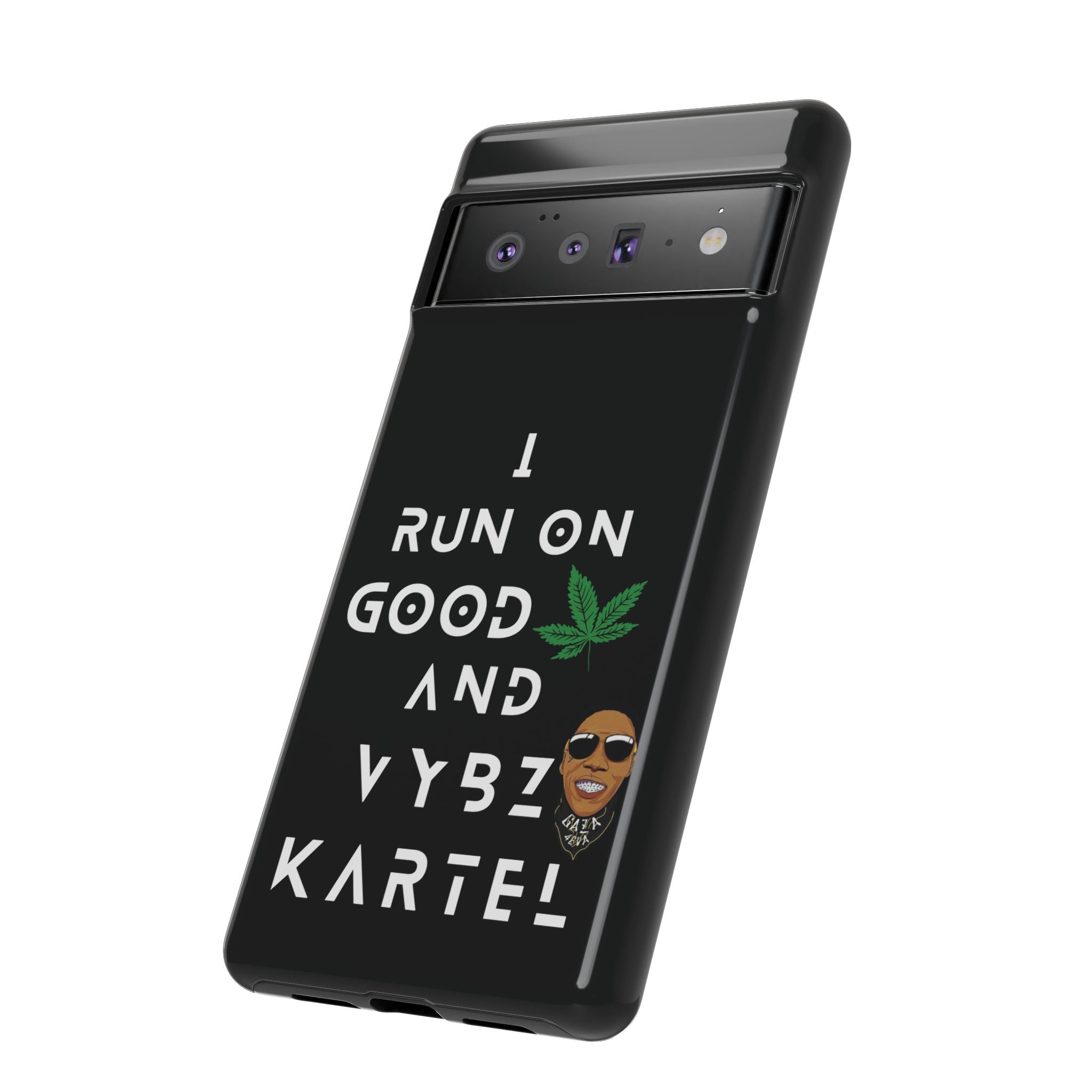 Vybz Kartel & Good Weed Tough Phone Case - Irie Blues Boutique