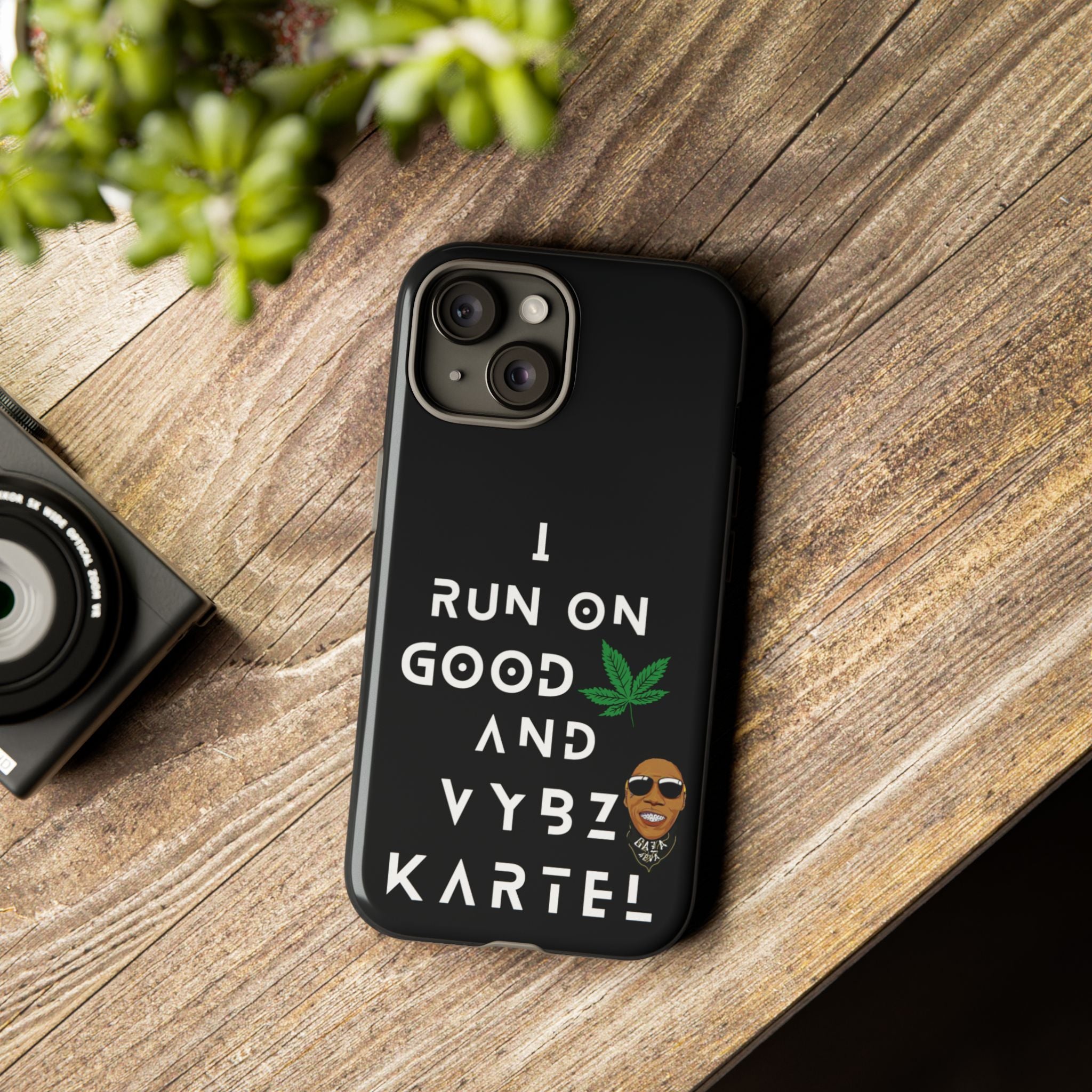 Vybz Kartel & Good Weed Tough Phone Case - Irie Blues Boutique