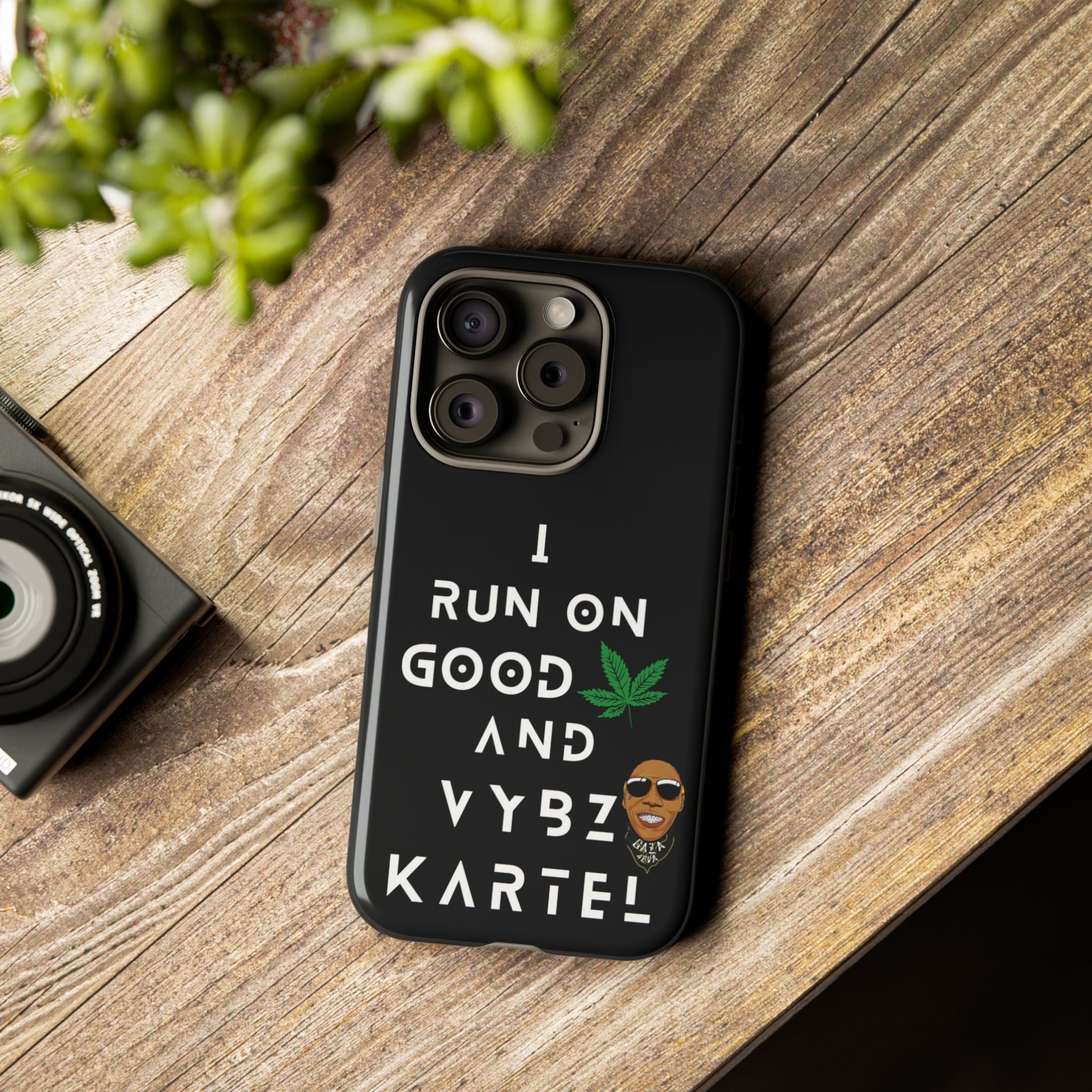 Vybz Kartel & Good Weed Tough Phone Case - Irie Blues Boutique