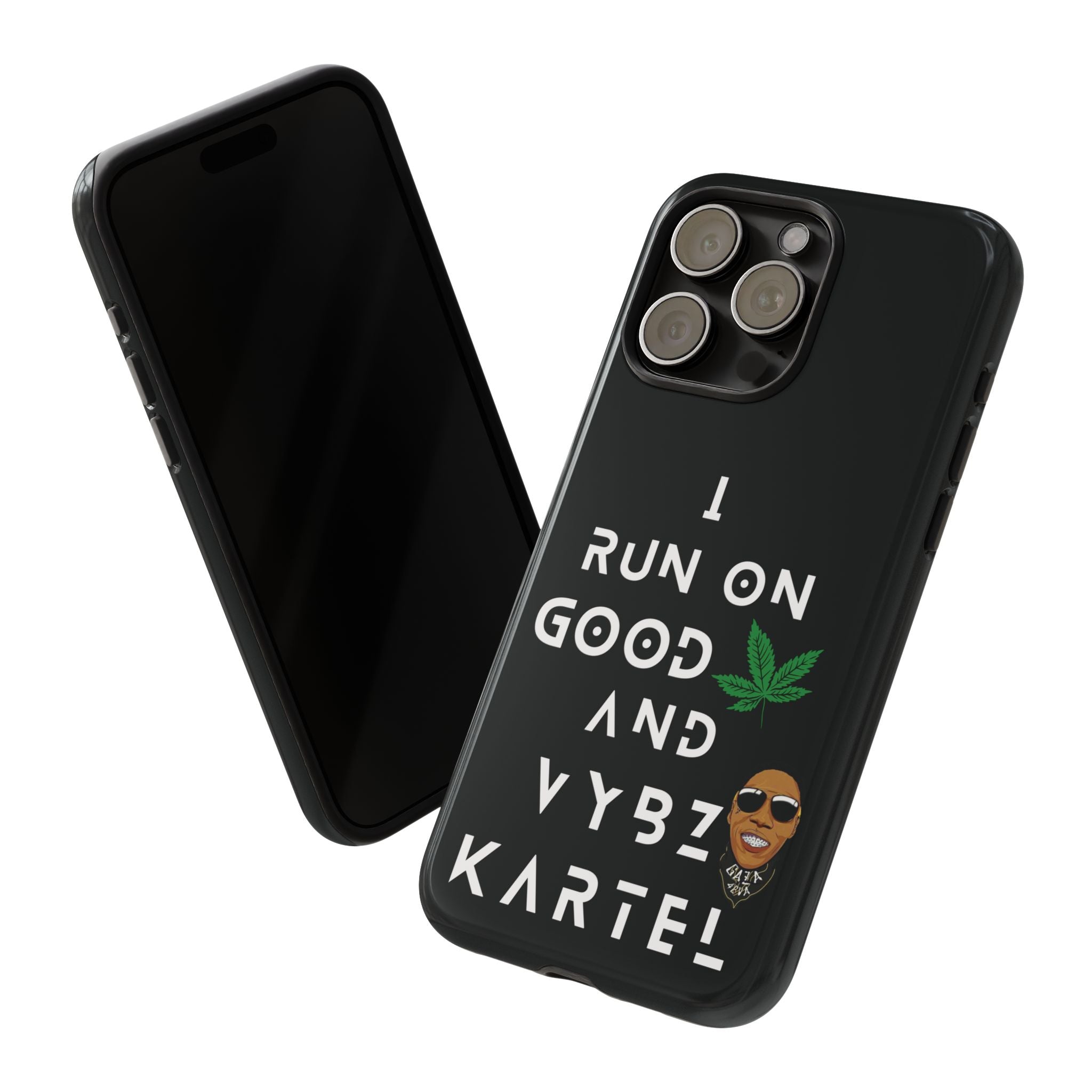 Vybz Kartel & Good Weed Tough Phone Case - Irie Blues Boutique