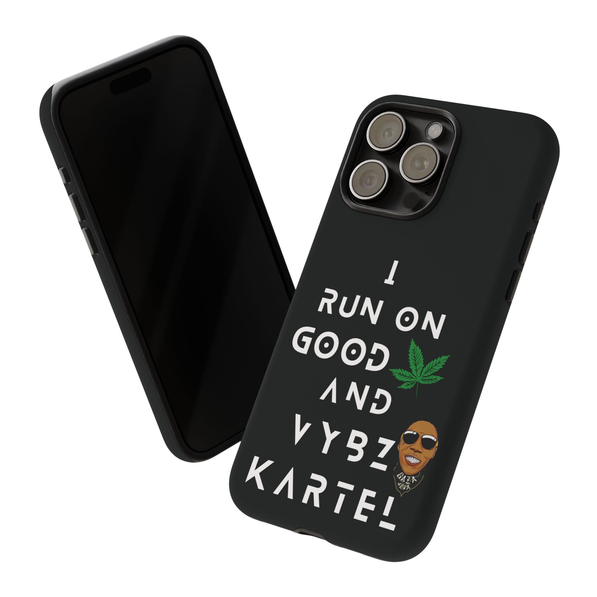 Vybz Kartel & Good Weed Tough Phone Case - Irie Blues Boutique