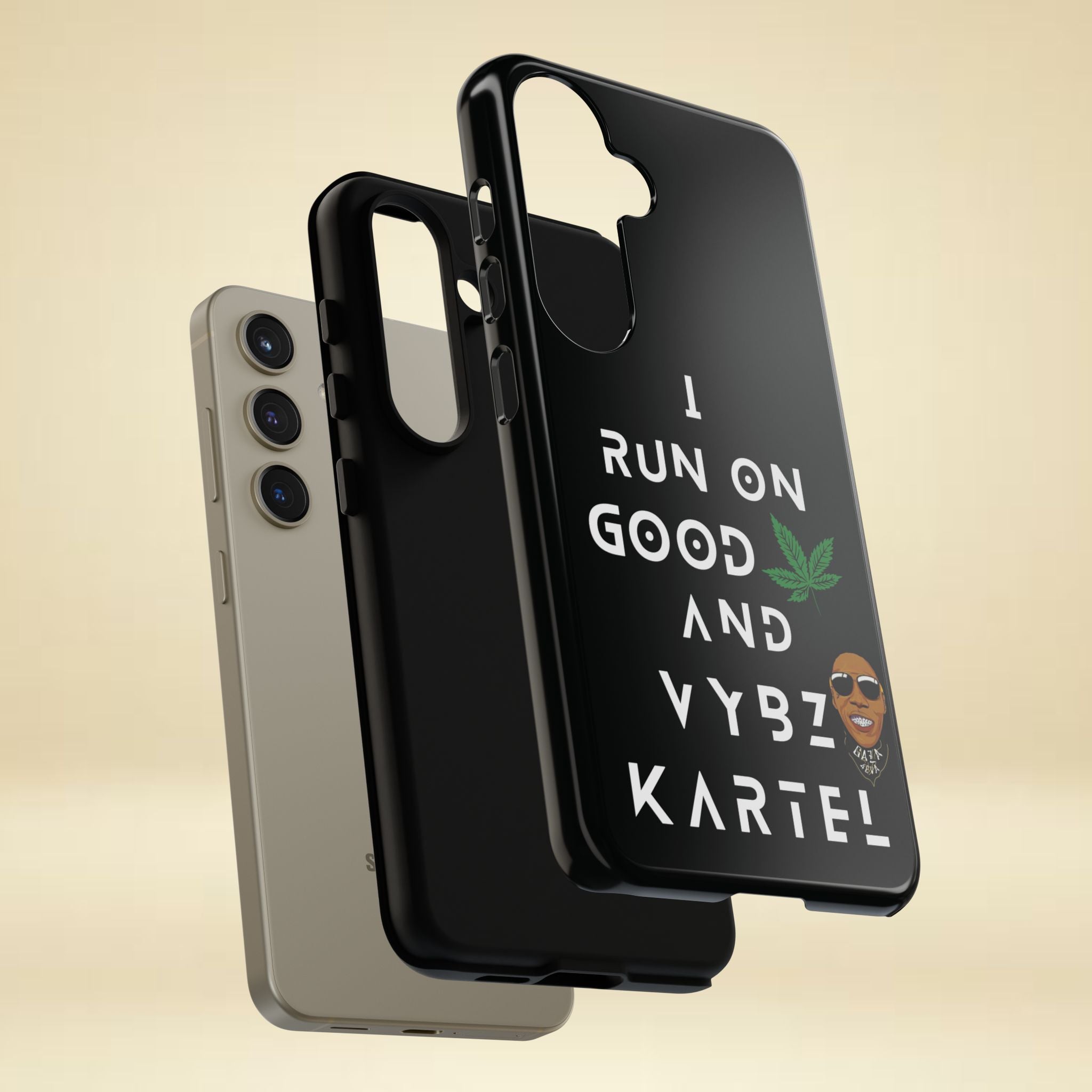 Vybz Kartel & Good Weed Tough Phone Case - Irie Blues Boutique