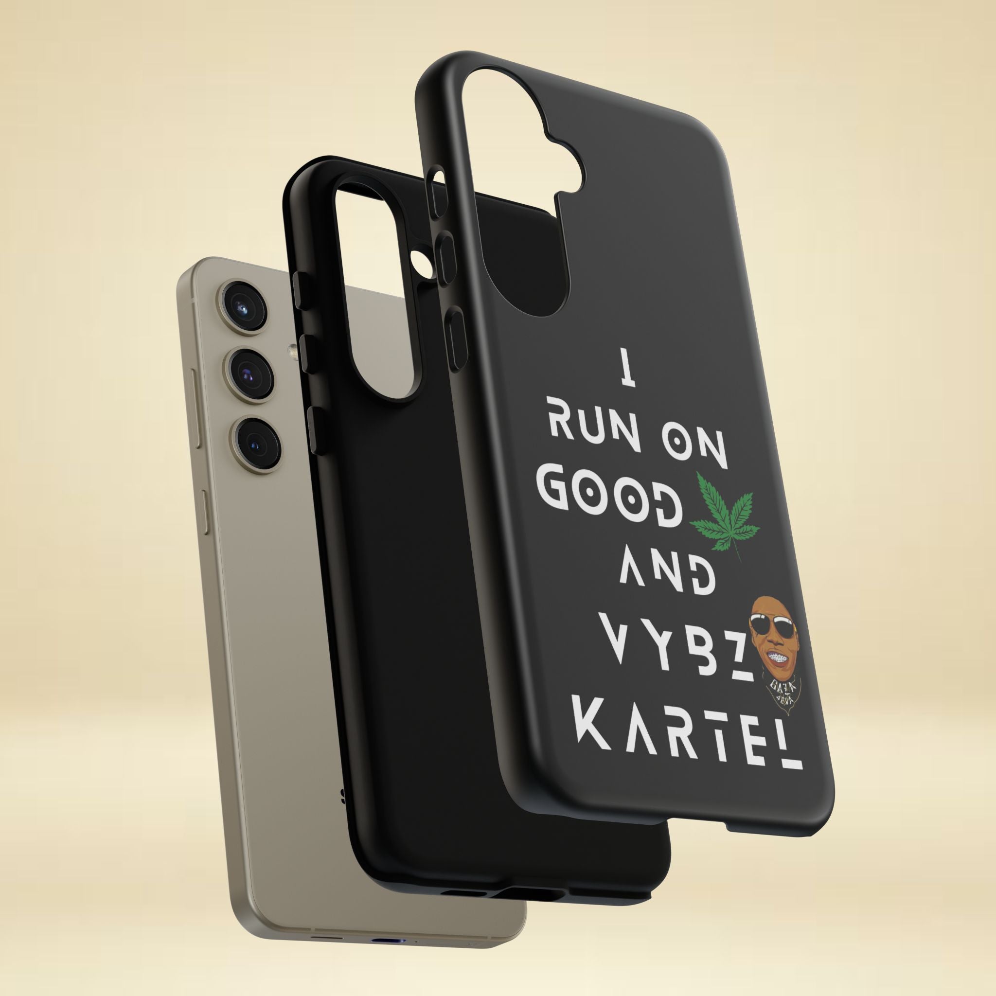 Vybz Kartel & Good Weed Tough Phone Case - Irie Blues Boutique