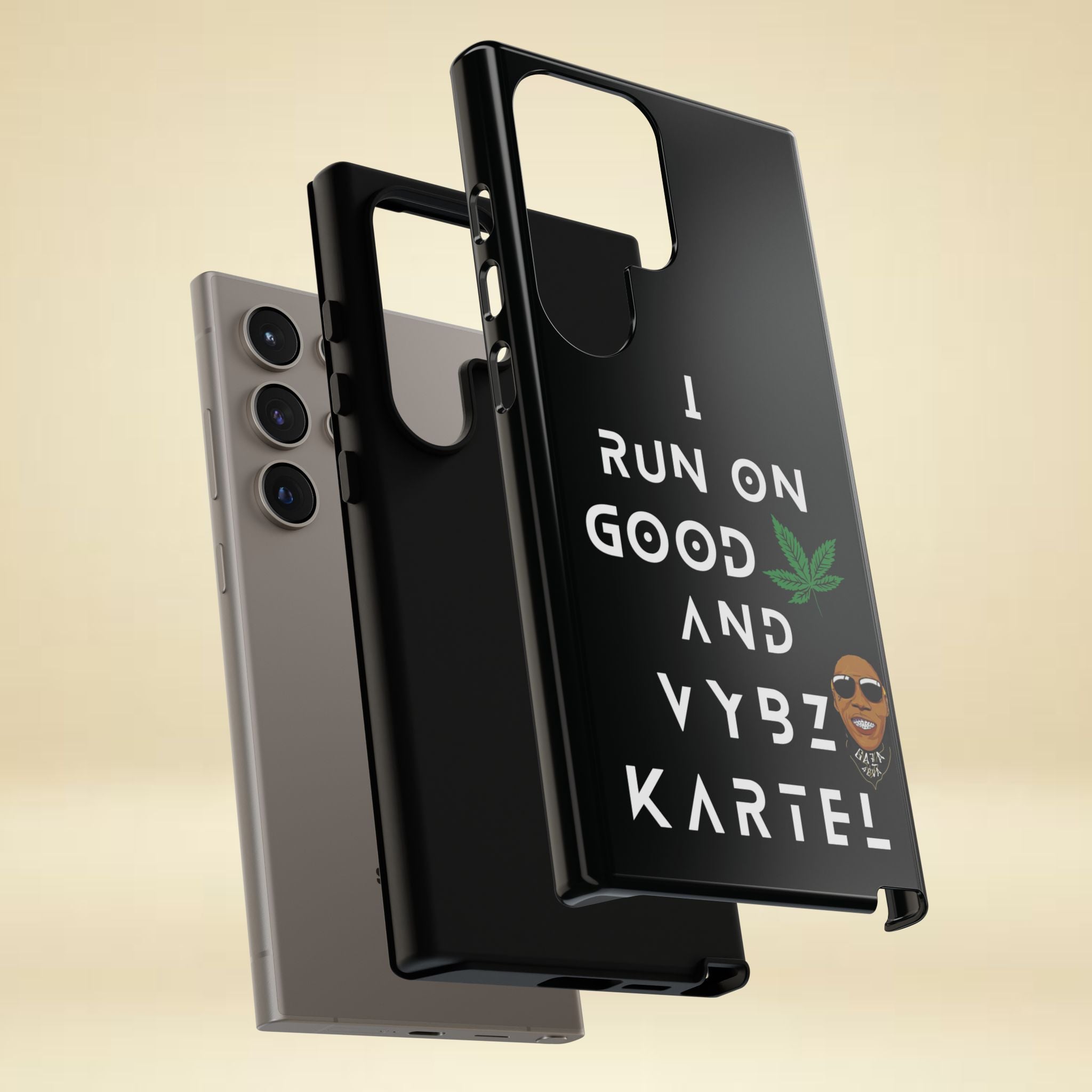 Vybz Kartel & Good Weed Tough Phone Case - Irie Blues Boutique