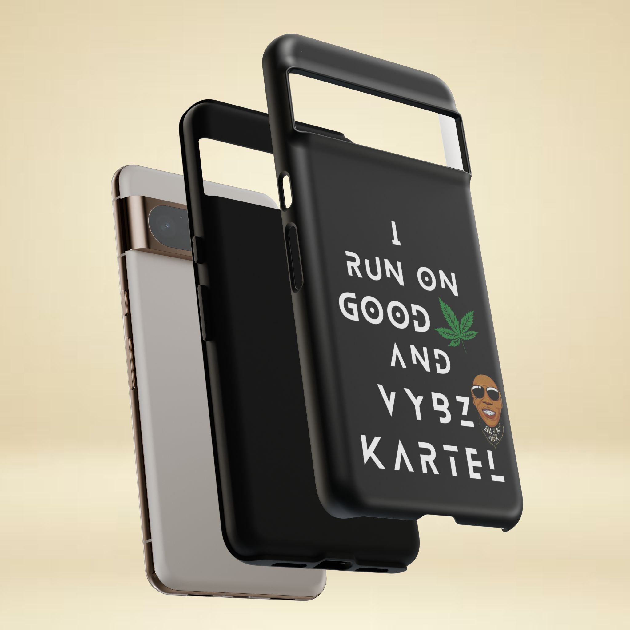 Vybz Kartel & Good Weed Tough Phone Case - Irie Blues Boutique