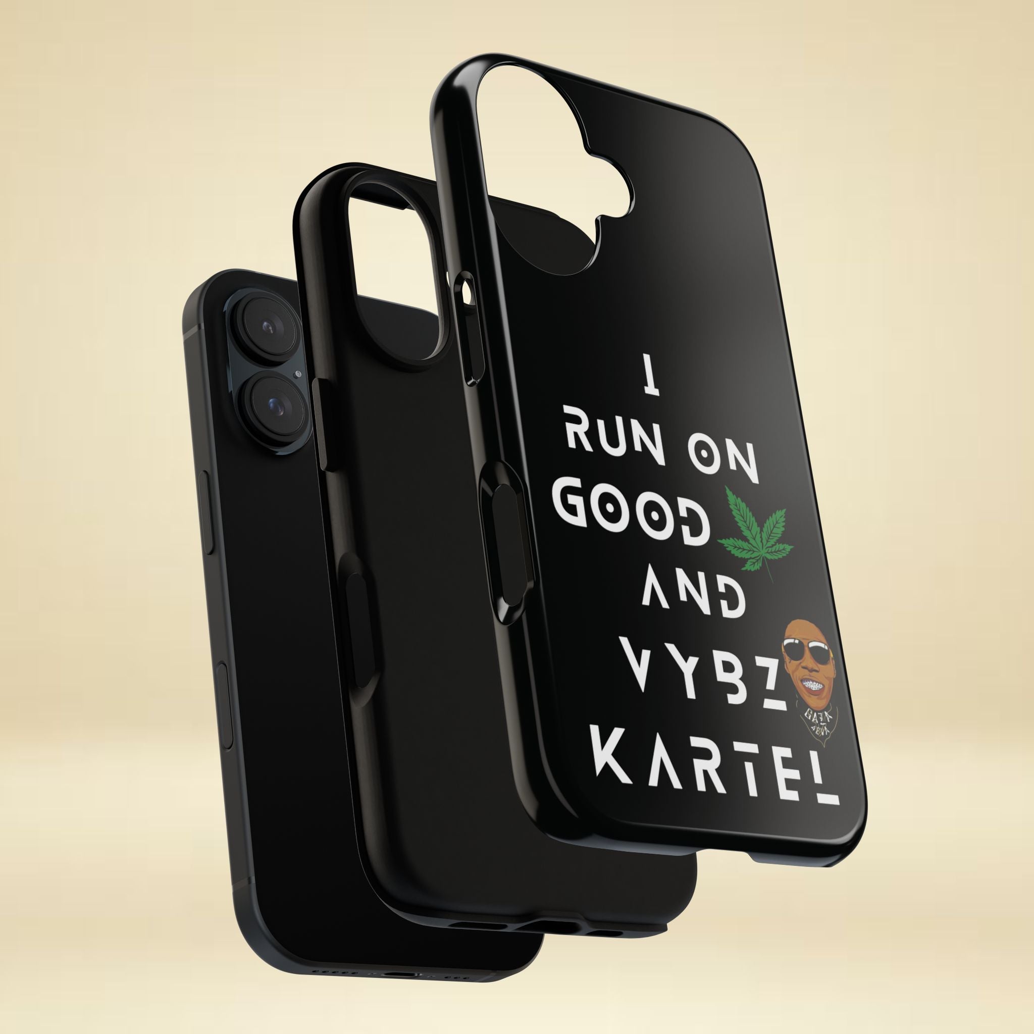 Vybz Kartel & Good Weed Tough Phone Case - Irie Blues Boutique