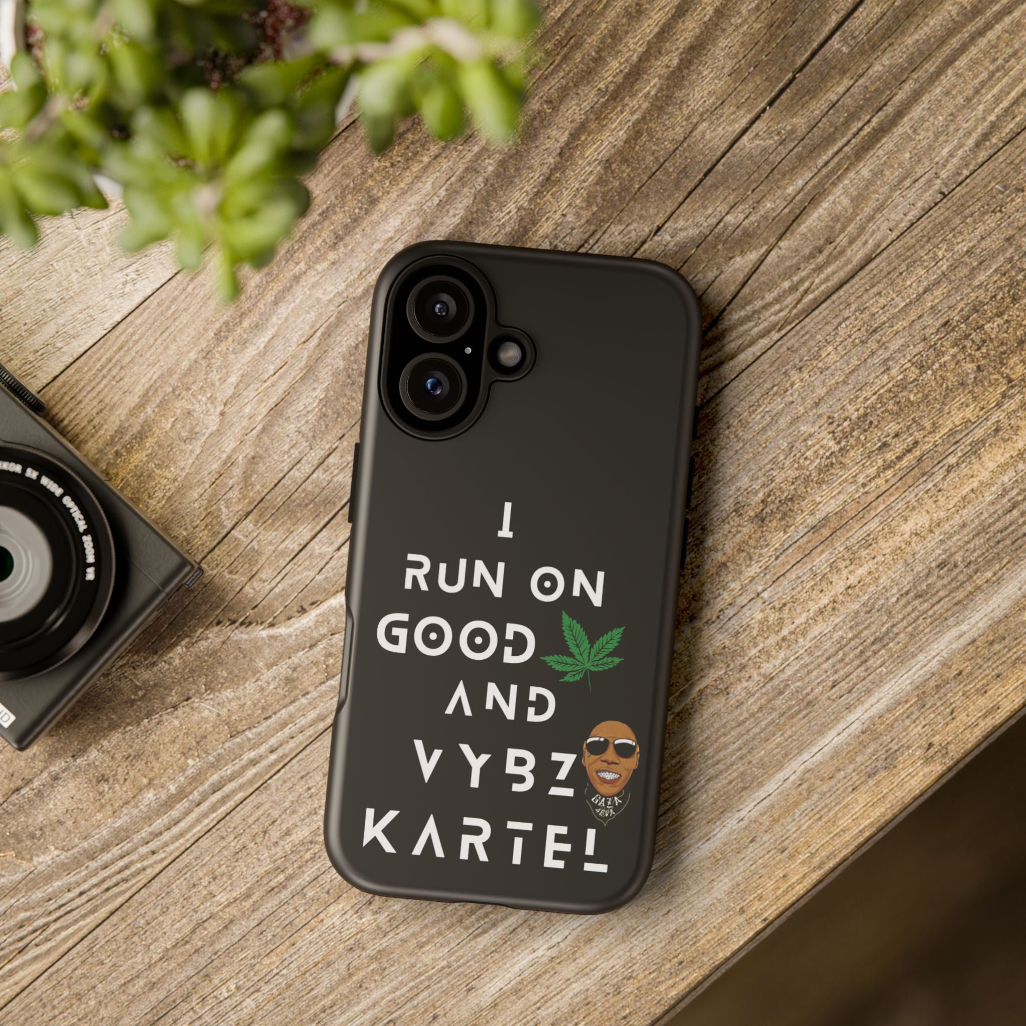 Vybz Kartel & Good Weed Tough Phone Case - Irie Blues Boutique