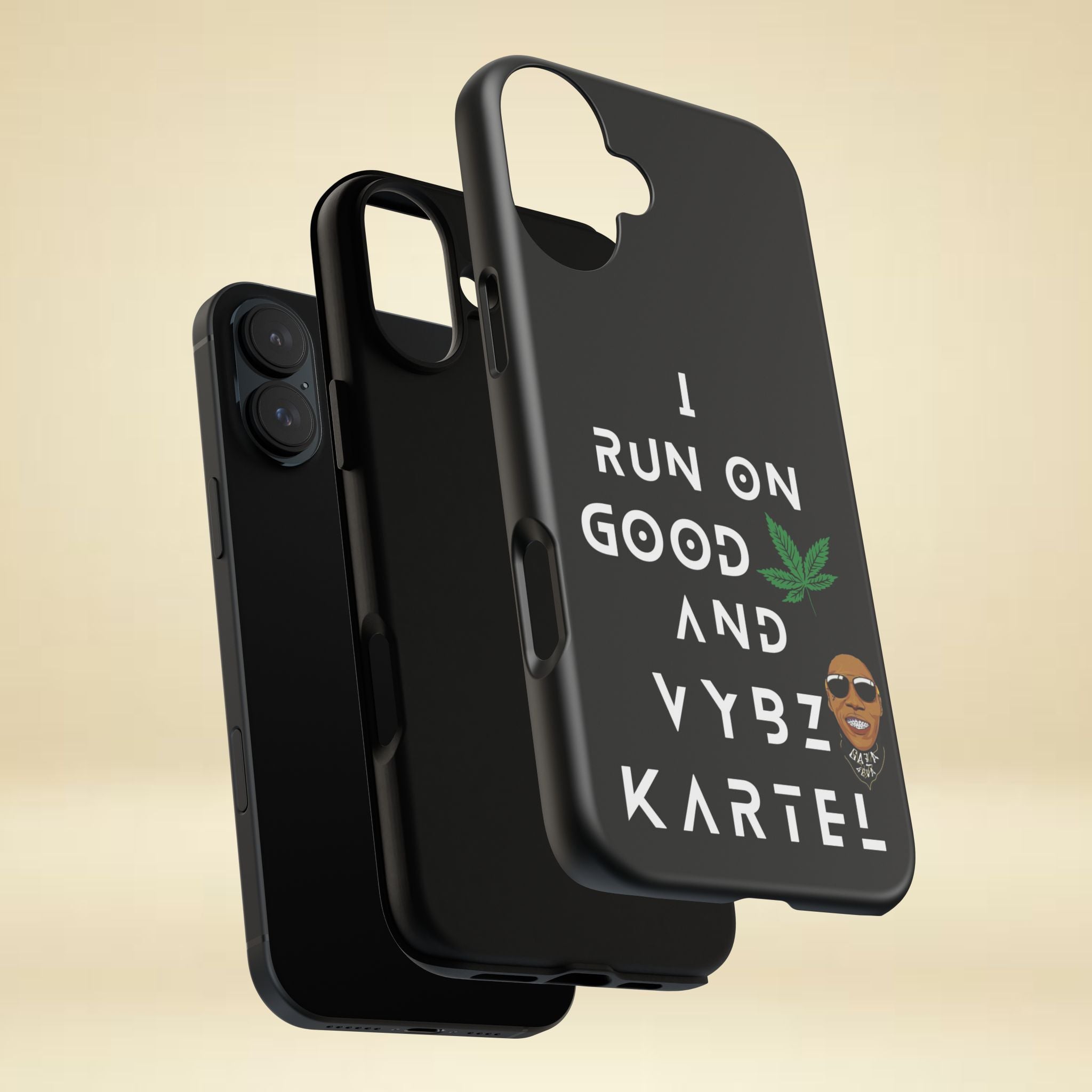Vybz Kartel & Good Weed Tough Phone Case - Irie Blues Boutique
