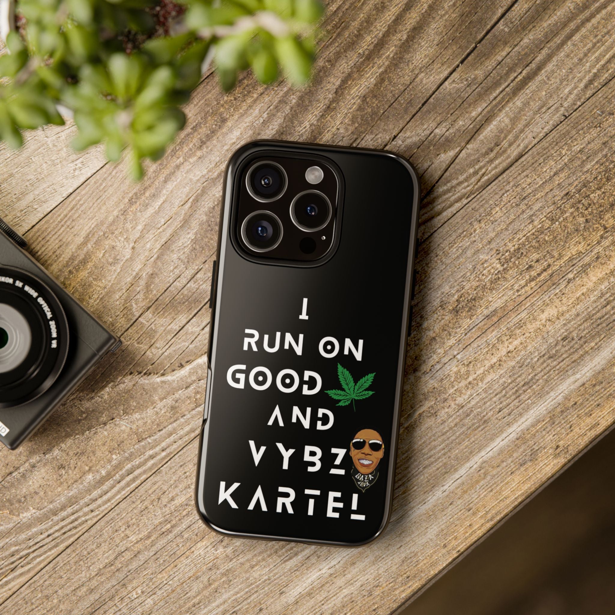 Vybz Kartel & Good Weed Tough Phone Case - Irie Blues Boutique