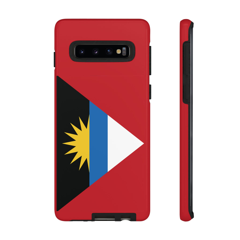 Antigua and Barbuda Flag Tough Phone Case - Irie Blues Boutique