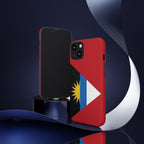 Antigua and Barbuda Flag Tough Phone Case - Irie Blues Boutique