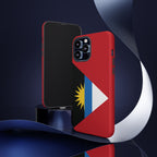 Antigua and Barbuda Flag Tough Phone Case - Irie Blues Boutique