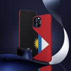 Antigua and Barbuda Flag Tough Phone Case - Irie Blues Boutique