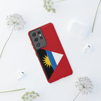 Antigua and Barbuda Flag Tough Phone Case - Irie Blues Boutique