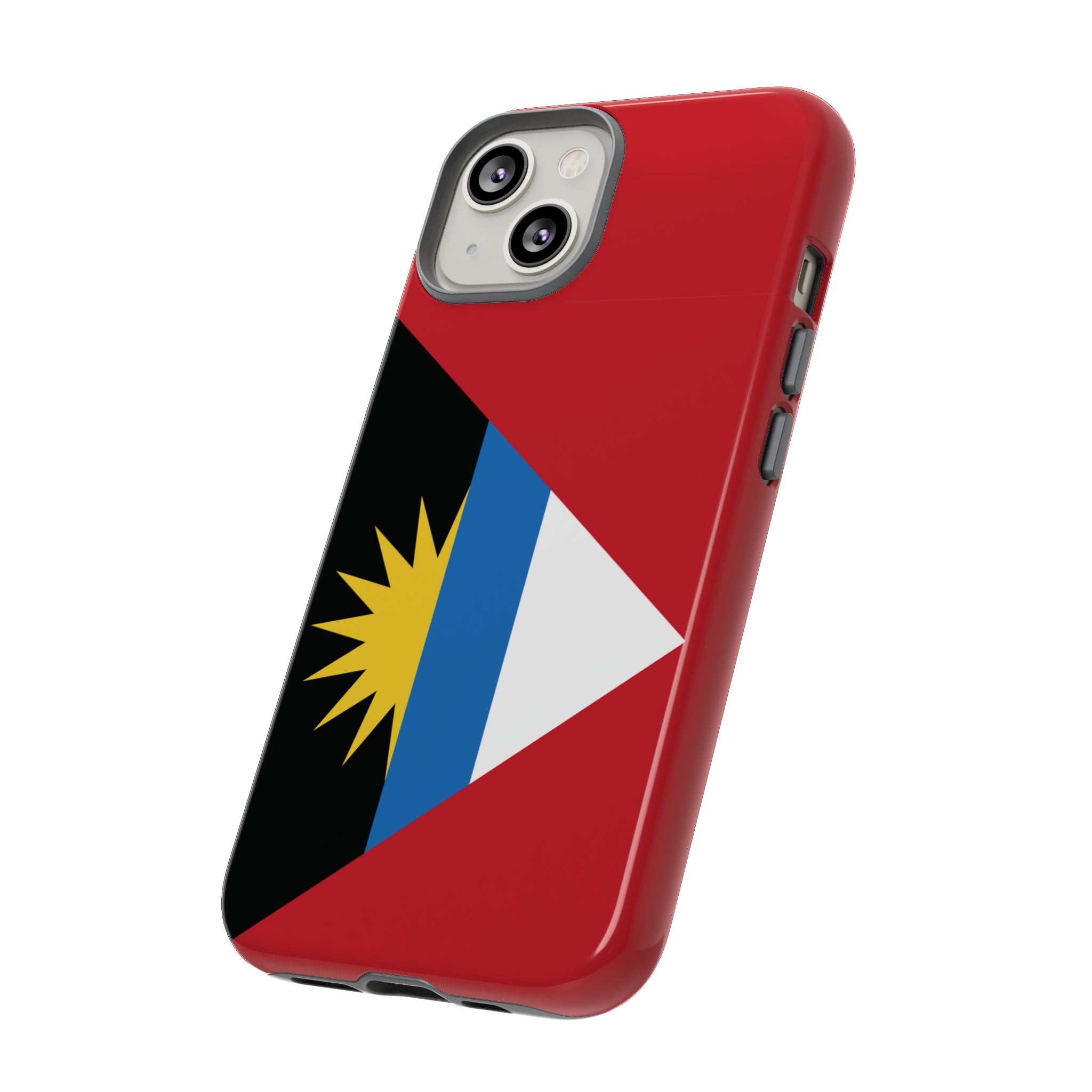 Antigua and Barbuda Flag Tough Phone Case - Irie Blues Boutique
