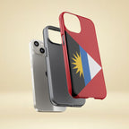 Antigua and Barbuda Flag Tough Phone Case - Irie Blues Boutique