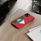 Antigua and Barbuda Flag Tough Phone Case - Irie Blues Boutique