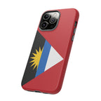 Antigua and Barbuda Flag Tough Phone Case - Irie Blues Boutique