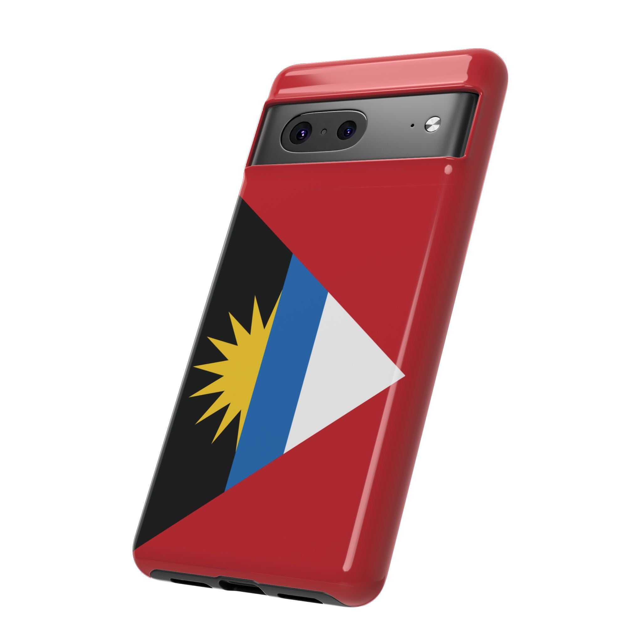 Antigua and Barbuda Flag Tough Phone Case - Irie Blues Boutique