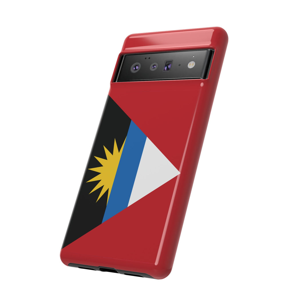Antigua and Barbuda Flag Tough Phone Case - Irie Blues Boutique