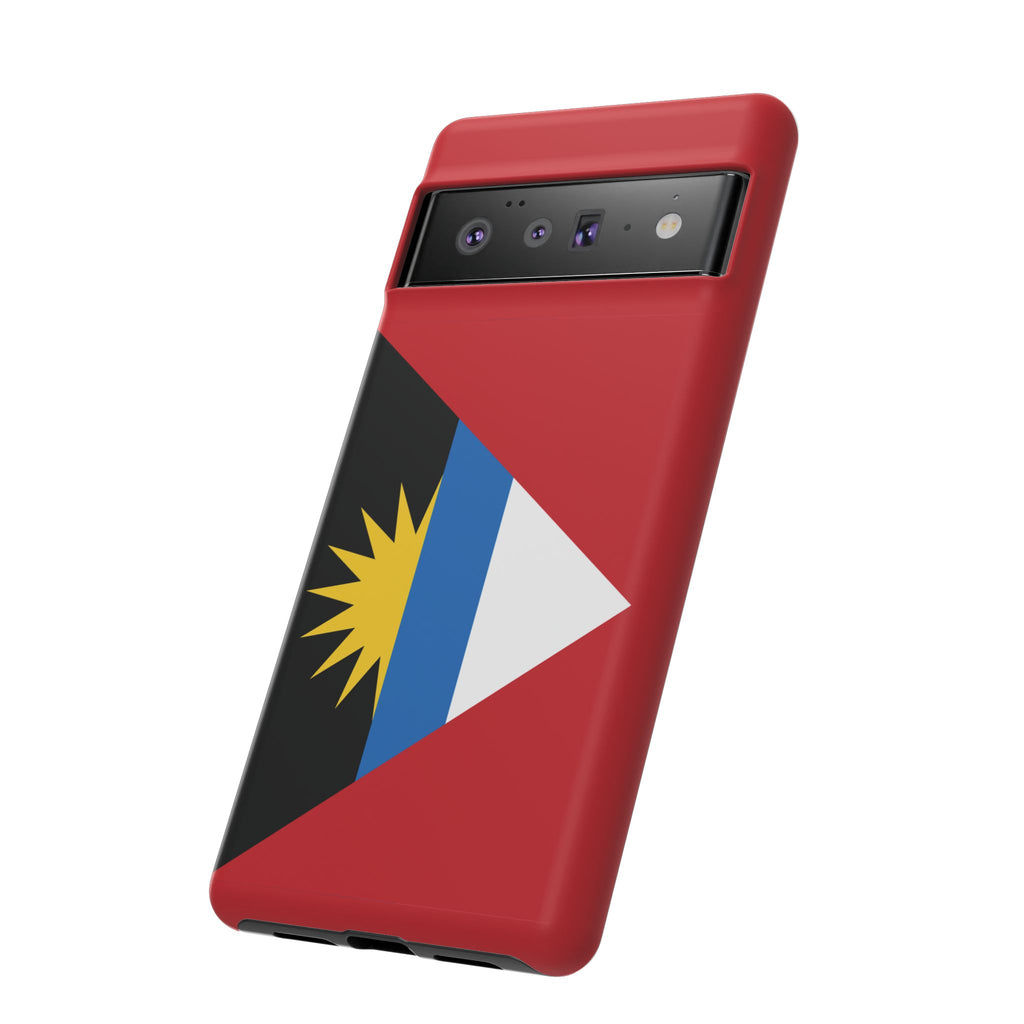 Antigua and Barbuda Flag Tough Phone Case - Irie Blues Boutique