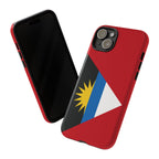 Antigua and Barbuda Flag Tough Phone Case - Irie Blues Boutique