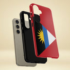 Antigua and Barbuda Flag Tough Phone Case - Irie Blues Boutique