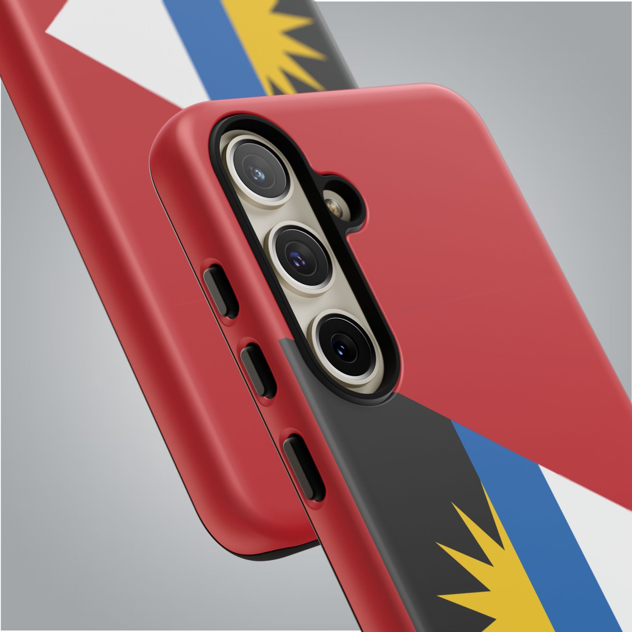 Antigua and Barbuda Flag Tough Phone Case - Irie Blues Boutique