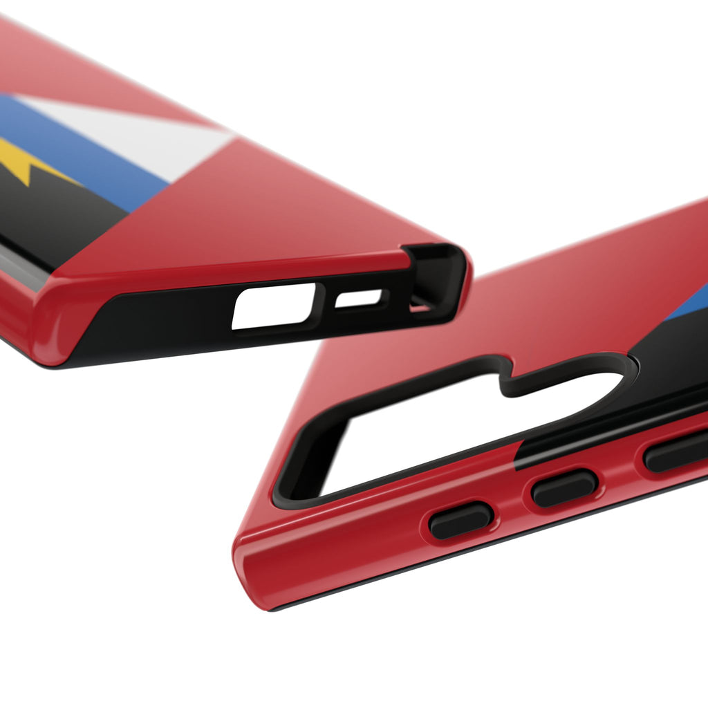 Antigua and Barbuda Flag Tough Phone Case - Irie Blues Boutique