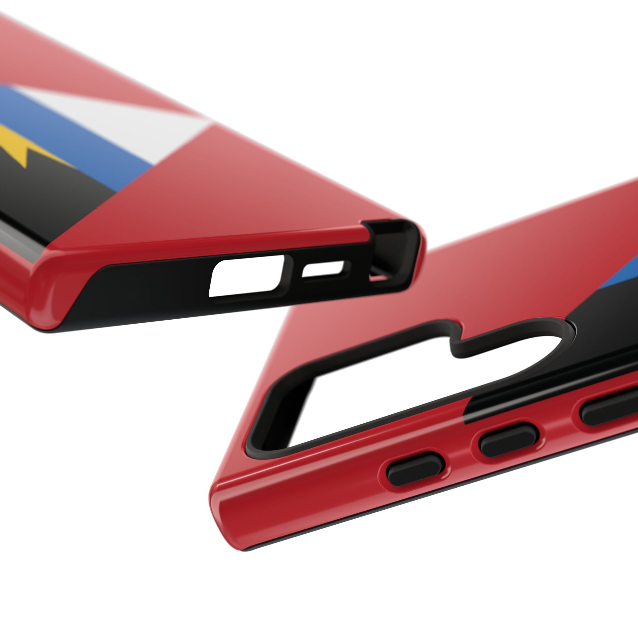 Antigua and Barbuda Flag Tough Phone Case - Irie Blues Boutique