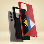 Antigua and Barbuda Flag Tough Phone Case - Irie Blues Boutique