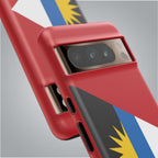 Antigua and Barbuda Flag Tough Phone Case - Irie Blues Boutique