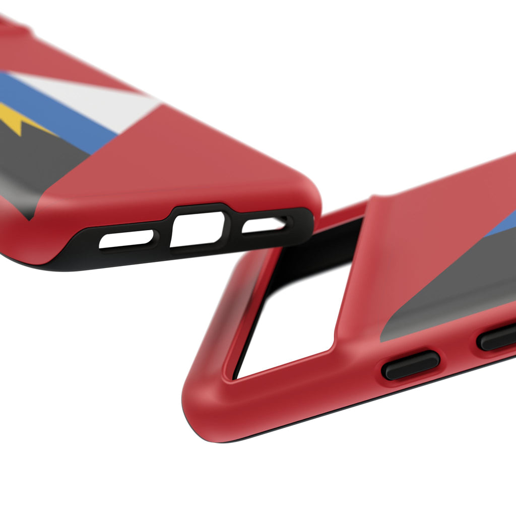 Antigua and Barbuda Flag Tough Phone Case - Irie Blues Boutique