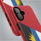 Antigua and Barbuda Flag Tough Phone Case - Irie Blues Boutique