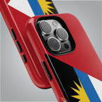 Antigua and Barbuda Flag Tough Phone Case - Irie Blues Boutique